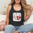 Womens Bleached Custom Baseball Mom Number 4 Heart For Mom Flowy Tank Womens Bleached Custom Baseball Mom Number 4 Heart For Mom Flowy Tank