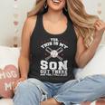 Yes This Is My Son Out Baseball Mom Flowy Tank Yes This Is My Son Out Baseball Mom Flowy Tank