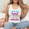 9th Birthday Baseball 9 Year Old Ice Cream Drip Boy Baseball Premium Tri-Blend Flowy Tank