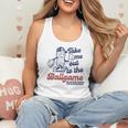 Take Me Out To The Ball Game Retro Peanuts Baseball Sports Flowy Tank