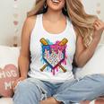 Baseball Boys Ice Cream Drip Baseball Flowy Tank