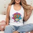 Baseball Drip Jersey Number 67 For Players & 67th Birthday Premium Tri-Blend Flowy Tank Baseball Drip Jersey Number 67 For Players & 67th Birthday Premium Tri-Blend Flowy Tank