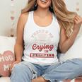 Baseball Game Day There Is No Crying In Baseball Flowy Tank Baseball Game Day There Is No Crying In Baseball Flowy Tank