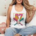 Baseball Ice Cream Drip Number 67 Player 67th Birthday Premium Tri-Blend Flowy Tank Baseball Ice Cream Drip Number 67 Player 67th Birthday Premium Tri-Blend Flowy Tank