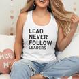 Baseball Lead Never Follow Leaders Team Captain Leadership Premium Tri-Blend Flowy Tank Baseball Lead Never Follow Leaders Team Captain Leadership Premium Tri-Blend Flowy Tank