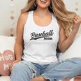 Baseball Mom 1970s Retro Cursive Font Flowy Tank Baseball Mom 1970s Retro Cursive Font Flowy Tank