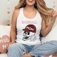 Baseball Mom Skull Sports Skeleton Flowy Tank