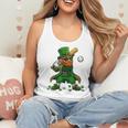 Baseball St Patricks Day Leprechaun Boys Girls Men Women Flowy Tank