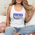 Blue Panther Baseball Home Plate Game Day Mascot Panther Flowy Tank Blue Panther Baseball Home Plate Game Day Mascot Panther Flowy Tank