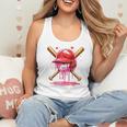 Boys Valentine Day Baseball Helmet Drip Ice-Cream Youth Kids Flowy Tank Boys Valentine Day Baseball Helmet Drip Ice-Cream Youth Kids Flowy Tank