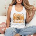 Catcher's Mom And Not Afraid Leopard Baseball Mom Flowy Tank Catcher's Mom And Not Afraid Leopard Baseball Mom Flowy Tank