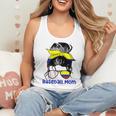 Colombia Baseball Mom Messy Bun Flowy Tank