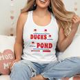 Cute Ducks On The Pond Cute Baseball Mom T-Shirt Flowy Tank Cute Ducks On The Pond Cute Baseball Mom T-Shirt Flowy Tank