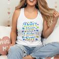 Don’t Hear What I Didn’t Say Autism Awareness Valentine Raglan Baseball Tee Flowy Tank