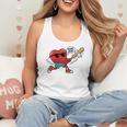 Heart Valentines Day Baseball Men Boys Kids Teens Flowy Tank Heart Valentines Day Baseball Men Boys Kids Teens Flowy Tank