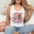 I Just Hit 100 Days Of School Baseball 100th Day Teacher Kid Flowy Tank I Just Hit 100 Days Of School Baseball 100th Day Teacher Kid Flowy Tank