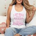 I Just Really Dislike Baseball Pants Baseball Mom Mama Flowy Tank