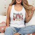 Leopard Baseball Mom Game Day Vibes Mother's Day Flowy Tank Leopard Baseball Mom Game Day Vibes Mother's Day Flowy Tank