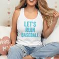 Let's Ruin Baseball Baseball Humor Sarcastic Baseball Premium Tri-Blend Flowy Tank Let's Ruin Baseball Baseball Humor Sarcastic Baseball Premium Tri-Blend Flowy Tank