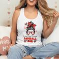 Loud And Proud Baseball Mom Messy Bun Leopard Mother Day Flowy Tank Loud And Proud Baseball Mom Messy Bun Leopard Mother Day Flowy Tank