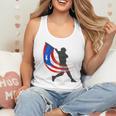 Puerto Rico Baseball Flag Player Boricua Heritage Sports Flowy Tank Puerto Rico Baseball Flag Player Boricua Heritage Sports Flowy Tank