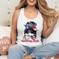 Puerto Rico Baseball Mom Messy Bun Boricua Flowy Tank Puerto Rico Baseball Mom Messy Bun Boricua Flowy Tank