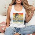 Retro Baseball Mom Sport Lover Vintage Flowy Tank