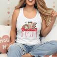 Retro Coffee Baseball Mama Mother's Day Baseball Mom Premium Flowy Tank
