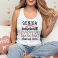 Senior Baseball Mom Class Of 2024 High School College Sports Flowy Tank Senior Baseball Mom Class Of 2024 High School College Sports Flowy Tank