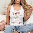 Skeleton Batting Baseball Halloween Boys Men Kids Flowy Tank Skeleton Batting Baseball Halloween Boys Men Kids Flowy Tank