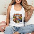 Spring Training 2026 Baseball Fan Retro Palm Cactus Premium Tri-Blend Flowy Tank