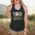 100 Days Of School Baseball Camo Celebration Flowy Tank