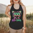 100 Days Of School Baseball Ice Cream Drip 100th Day Player Flowy Tank