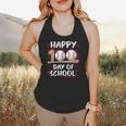 100 Days Of School Baseball Theme Kids Teens Boys 100th Day Flowy Tank