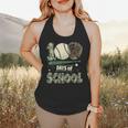 100 Days Of School Teacher Camo Baseball Boys Toddler Kids Flowy Tank