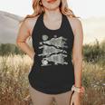 100 Days Smarter Baseball Sport School Celebration Flowy Tank