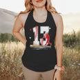 13 Years Old Baseball Birthday Boy 13th Bday Party Flowy Tank