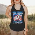 250 Years 1776 2026 250th Baseball American Flag 4th Of July Flowy Tank