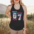 Now Im 6 Next Year I'Ll Be 7 Baseball Ice Cream Drip 67 Meme Flowy Tank