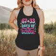67 33 Days Of School Baseball Drip 100th Day Of School Boys Flowy Tank