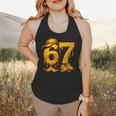 67 Brain Rot Meme Baseball Ice Cream Drip For Kids & Teens Flowy Tank