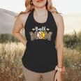 Ball Mom Leopard Baseball Softball Player Mom Flowy Tank Ball Mom Leopard Baseball Softball Player Mom Flowy Tank