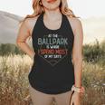 At Ballpark Is Where I Spend Most Of My Days Baseball Mom Flowy Tank