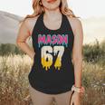 Baseball 6 7 Ice Cream Drip Number 67 Six Seven Meme Flowy Tank
