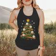 Baseball Bat Christmas Tree Lights Holiday Xmas Flowy Tank Baseball Bat Christmas Tree Lights Holiday Xmas Flowy Tank