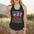 Baseball Or Bows Godfather Loves You Gender Reveal Flowy Tank