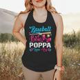 Baseball Or Bows Poppa Loves You Gender Reveal Flowy Tank Baseball Or Bows Poppa Loves You Gender Reveal Flowy Tank