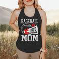 Baseball Cheer Mom Cheerleading Cheerleader Baseball Mom Flowy Tank