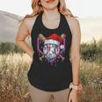 Baseball Christmas Santa Hat Baseball Christmas Drip Flowy Tank Baseball Christmas Santa Hat Baseball Christmas Drip Flowy Tank