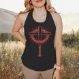 Baseball Cross Bats Pitcher Jesus Faith Flowy Tank Baseball Cross Bats Pitcher Jesus Faith Flowy Tank
